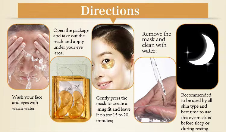 GOLDEN EYE MASK