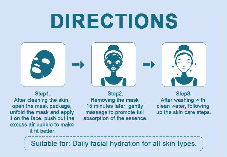 HYALURONIC ACID MOISTURIZING FACE MASK