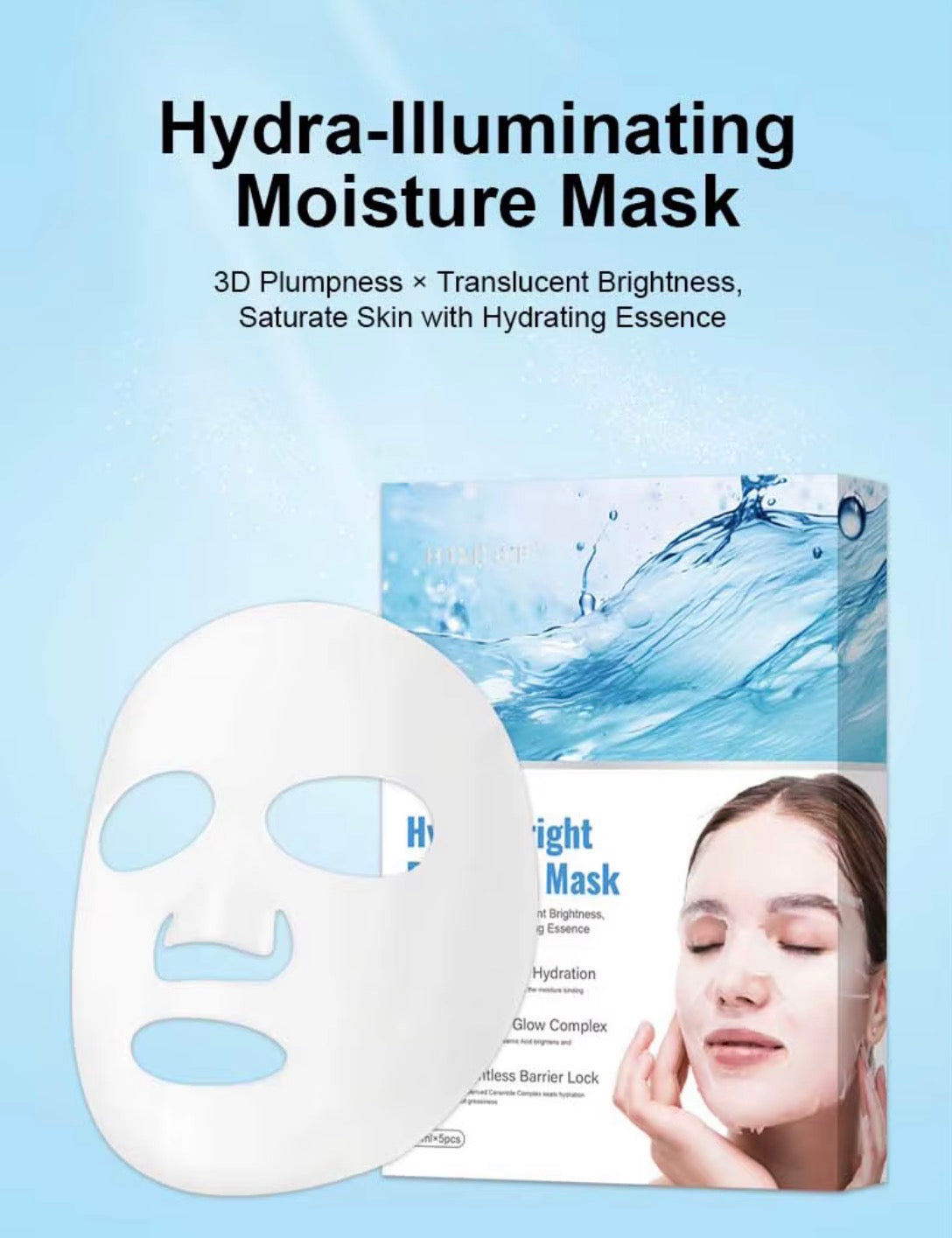HYDRA - BRIGHT RADIANCE FACE MASK