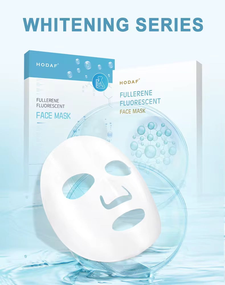 FULLERENE FLUORESCENT FACE MASK