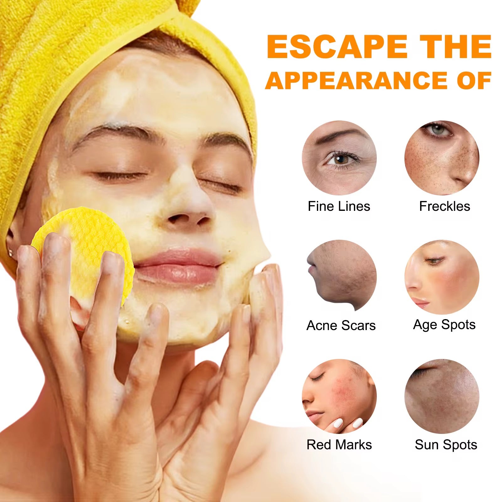 KOJIC ACID & TURMERIC CLEANSING PADS