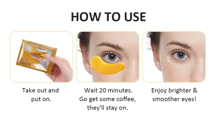 GOLDEN EYE MASK