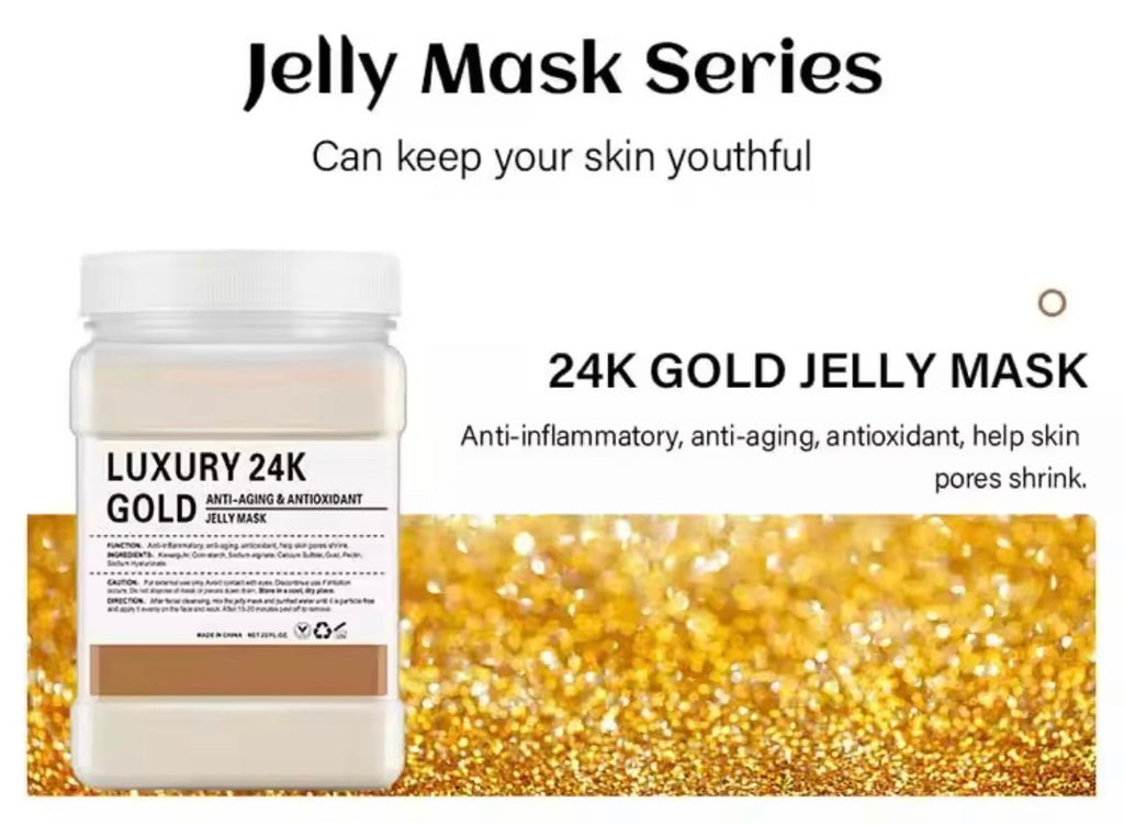 LUXURY 24K GOLD JELLY MASK