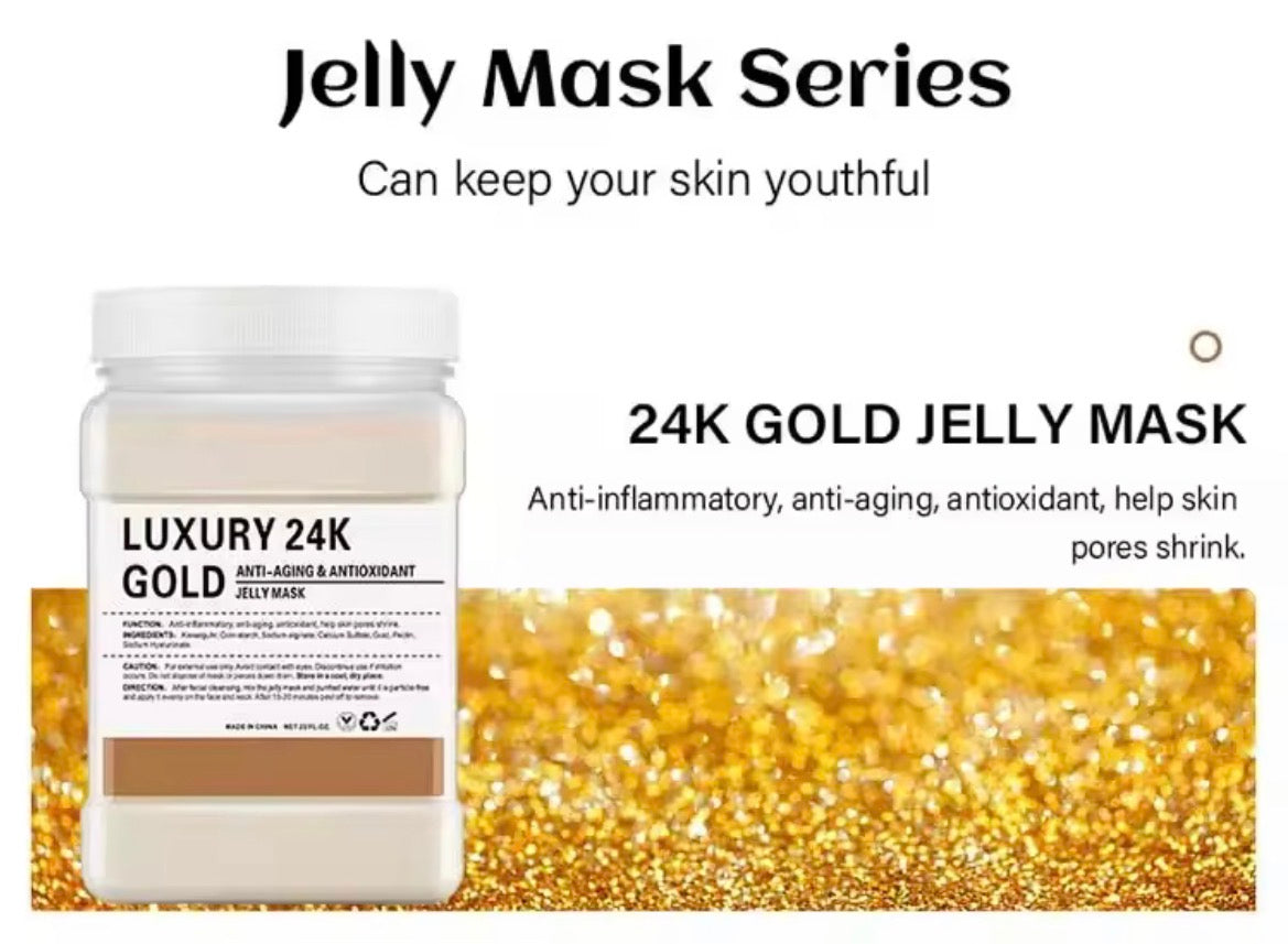 LUXURY 24K GOLD JELLY MASK