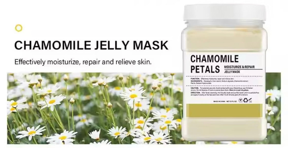 MASCARILLA EN GEL DE PÉTALOS DE MANZANILLA