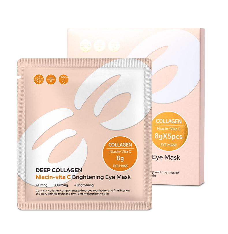 DEEP COLLAGEN NIACIN-VITA C BRIGHTENING EYE MASK