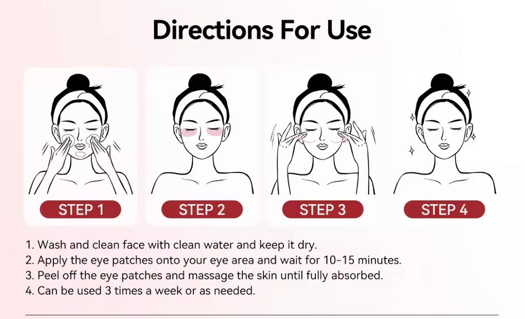 PEPTIDES HYDRA-GEL EYE PATCHES