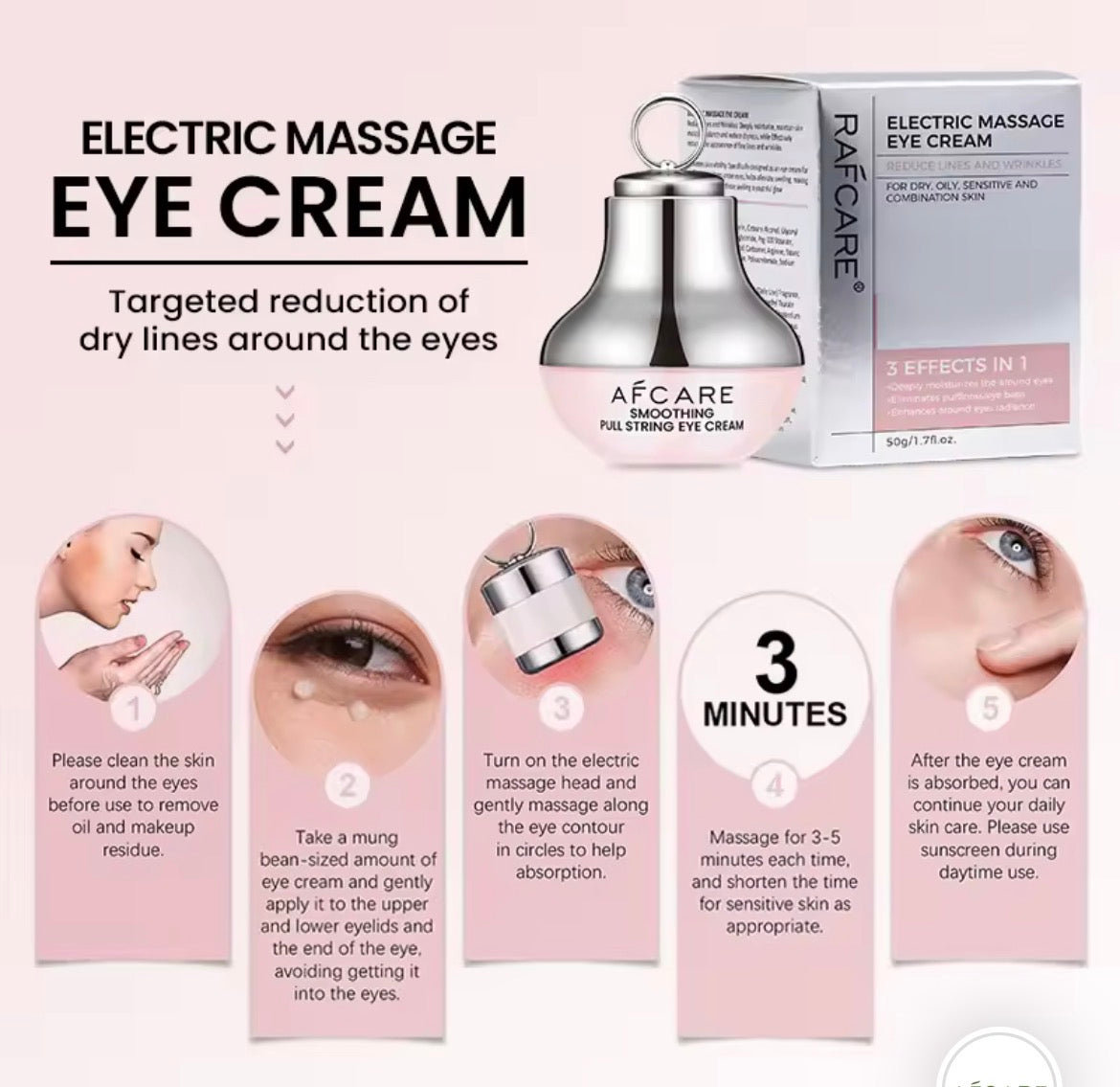 ELECTRIC MASSAGE EYE CREAM