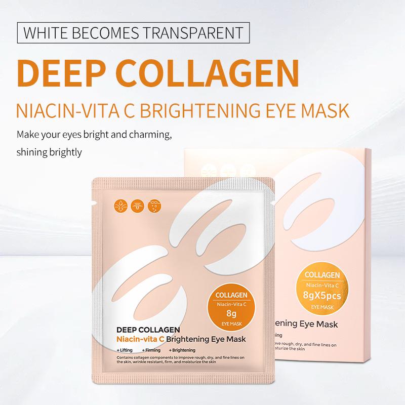 DEEP COLLAGEN NIACIN-VITA C BRIGHTENING EYE MASK