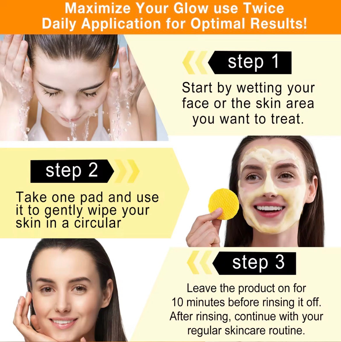 KOJIC ACID & TURMERIC CLEANSING PADS