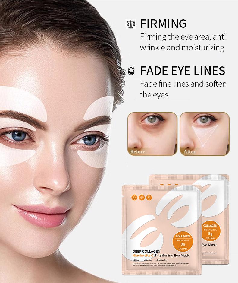 DEEP COLLAGEN NIACIN-VITA C BRIGHTENING EYE MASK