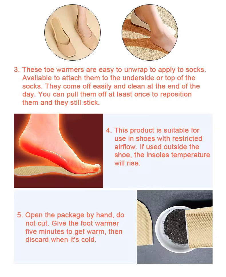 FOOT WARMER INSOLES WOMAN