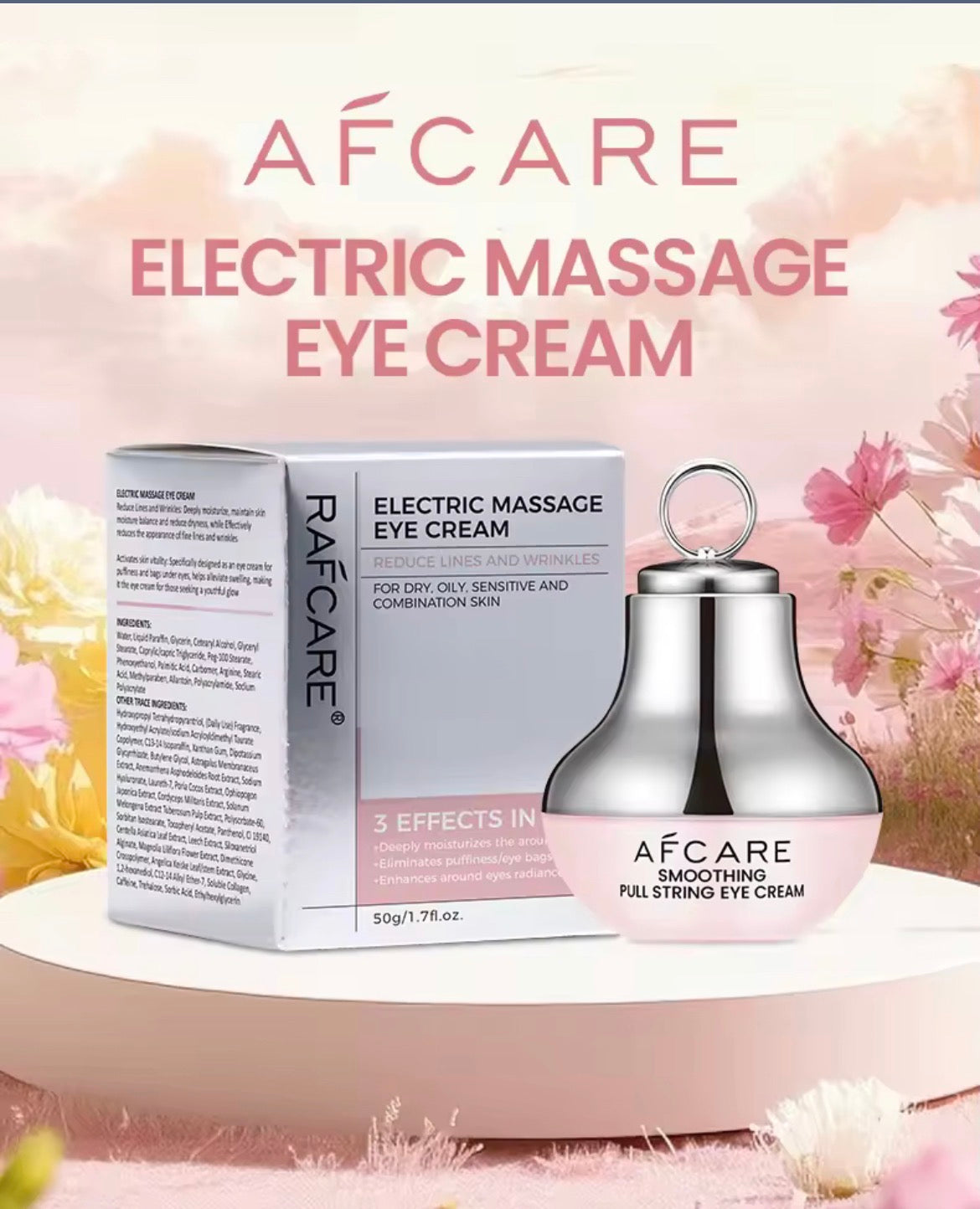 ELECTRIC MASSAGE EYE CREAM