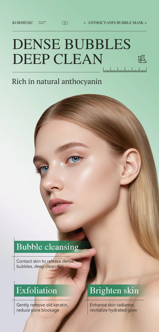 ANTHOCYANIN BUBBLE CLEAN MASK