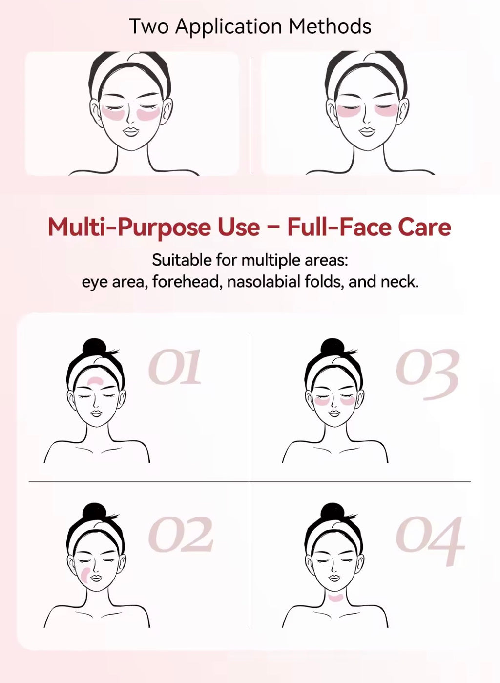PEPTIDES HYDRA-GEL EYE PATCHES
