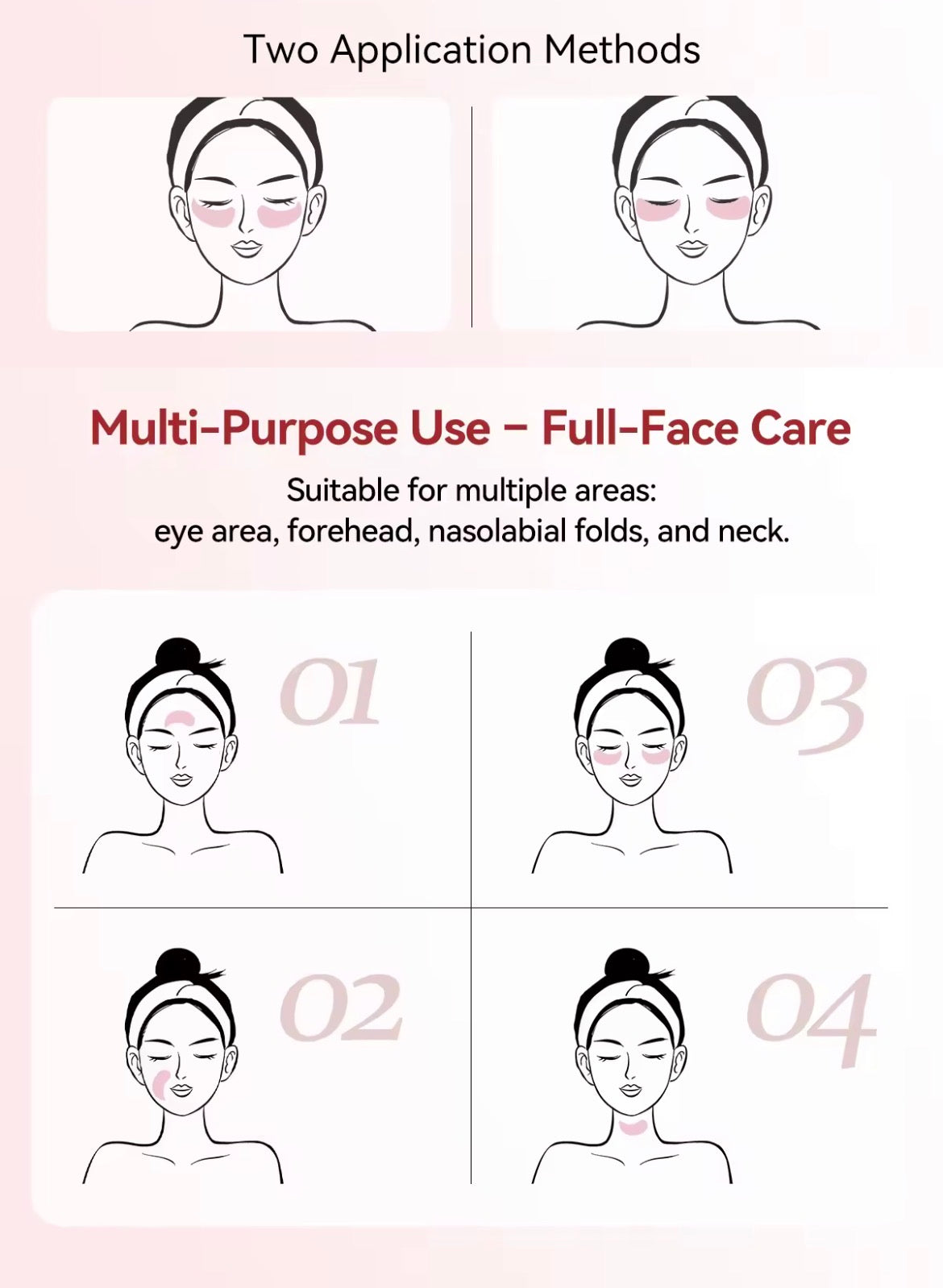 PEPTIDES HYDRA-GEL EYE PATCHES