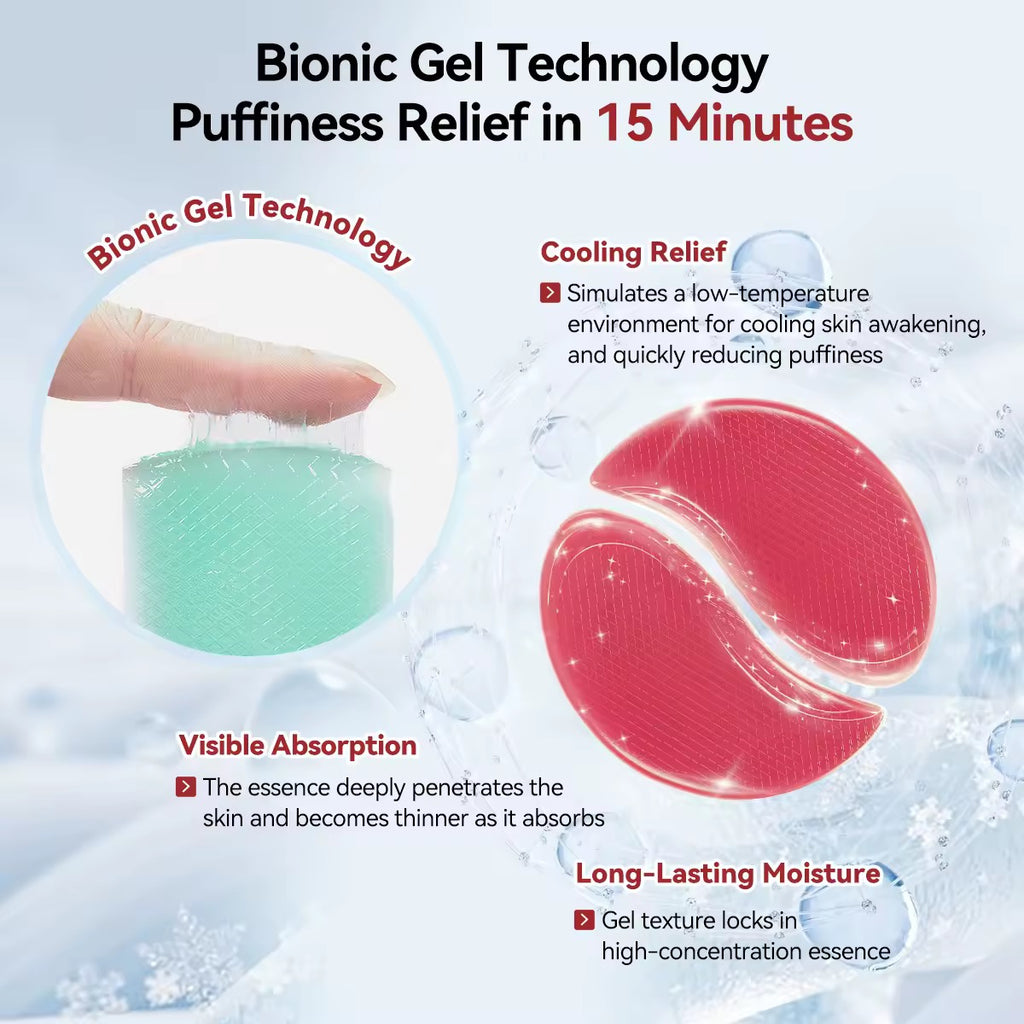 PEPTIDES HYDRA-GEL EYE PATCHES