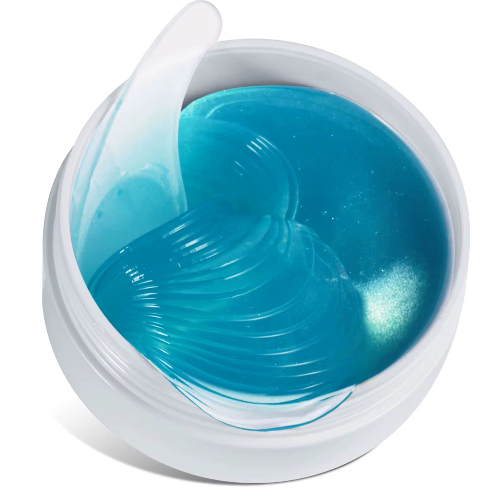 HYDROGEL EYE MASK, 3-CERAMIDE, HYALURONIC ACID, Q10, VITAMIN C, RETINOL.